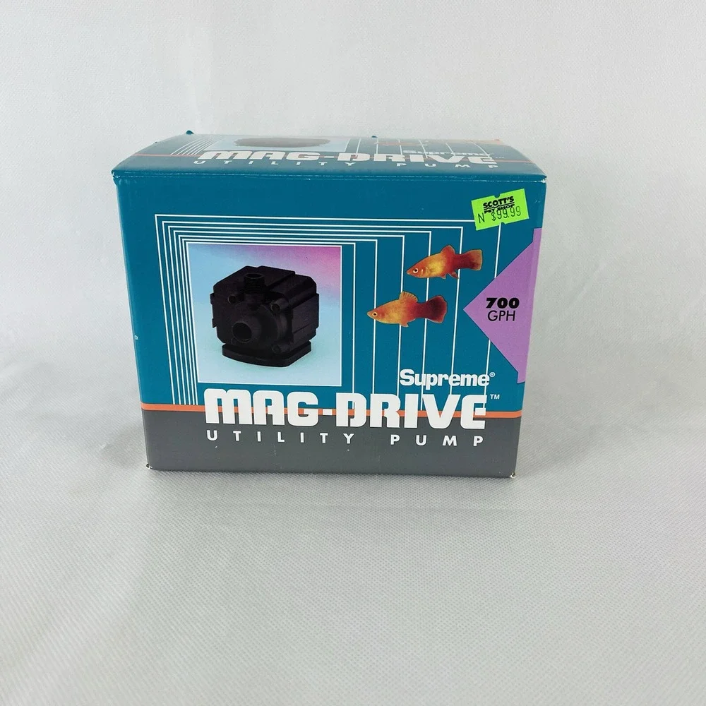 Supreme Mag-Drive Utility Pump - Model 7, 700 GPH, Made In The USA